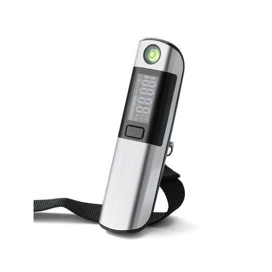 Measure N Weigh 2-in-1 Digital Luggage Scale with Built-In Tape Measure and LED Display