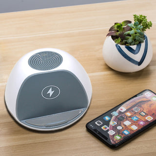 2 in 1 Wireless Charger With Stereo Speaker